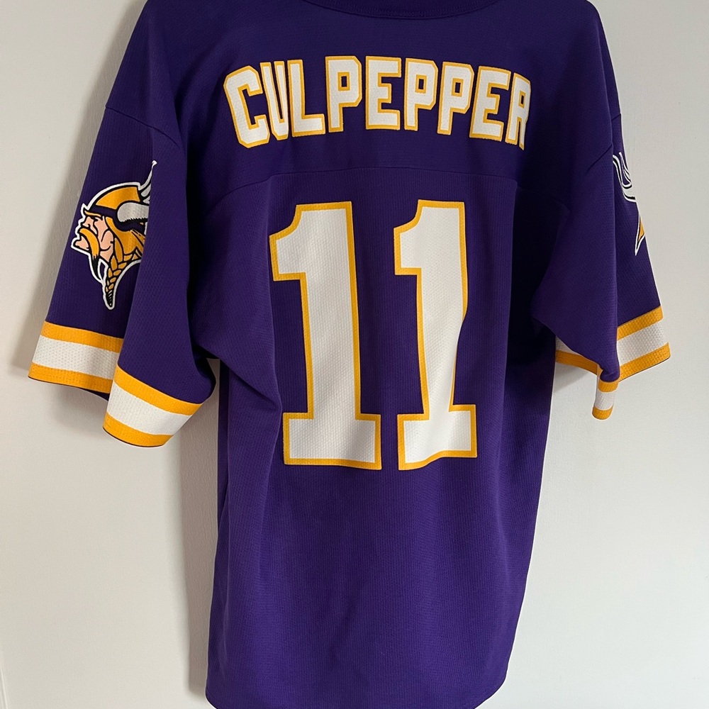 Vintage Vikings Culpepper Football Jersey